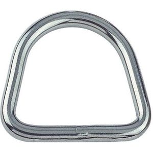 D-Ring, 8x50mm, Edelstahl A4