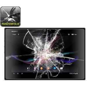 2x Panzerfolie f&#252;r Sony Xperia Z Tablet ANTI-SCHOCK Displayschutzfolie HD KLAR