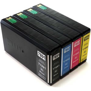Kompatibel 4er Set Epson 78XL, T789 Druckerpatronen Tinte von D&amp;C