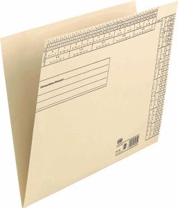 Einstellmappe Kraftkarton chamois