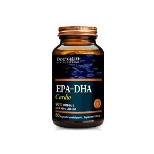 Doctor Lifeepa-Dha Cardio 90 Omega-3 Epa 480 Dha 350 Dietary Supplement 60 Capsules