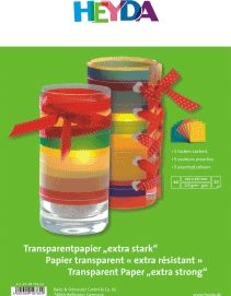 Transparentpapier A4 115g qm VE= 10 Blatt