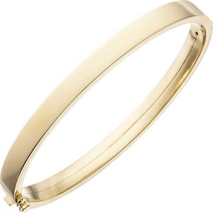 Armreif Armband oval 375 Gold Gelbgold Goldarmband Goldarmreif