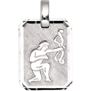 JOBO""40043""Anh&#228;nger Sternzeichen Sch&#252;tze 925 Sterling Silber matt Sternzeichenanh&#228;nger