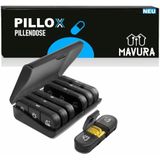PILLOX Pillendose Tablettenbox Tablettendose 7Tage Medikamentenbox Tablettendosierer