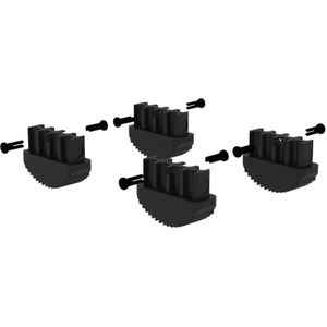 MUNK Innenschuh f&#252;r Vollkunststoffleiter 73x25mm 4 St&#252;ck