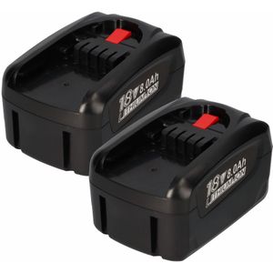 2x 18V 8.0Ah Akku kompatibel f&#252;r Bosch for all PBA PSB