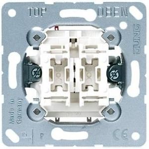 JUNG Serienschalter-Einsatz UP IP20 2f 10AX 505U