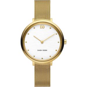 Danish Design Damenuhr IV05Q1218 Amelia Gold Silver Bark Edelstahl
