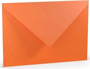 Briefumschlag C4 Nassklebung Orange
