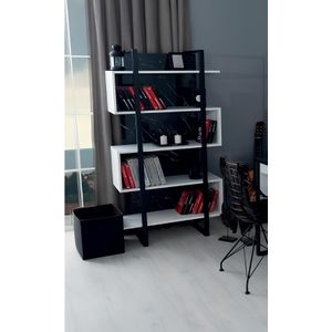 B&#252;cherregal Wei&#223; M&#246;bel Holz Metall Kinderzimmer Regal Design Modern Luxus Neu