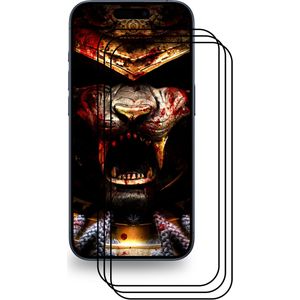 3x Echtes Tempered 9H Panzerhartglas f&#252;r iPhone 15 Pro 3D KLAR FULL COVER Displayschutz Schutzglas Displayglas Panzerglas Glasfolie Sicherheitsglas