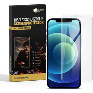 3x Displayschutzfolie f&#252;r iPhone 12 Mini FULL COVER Displayfolie HD KLAR Schutzfolie