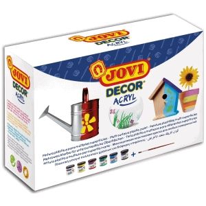 Acrylfarben Jovidecor VE=6 Farben a 55ml farblich sortiert