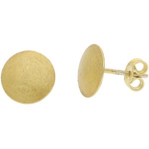JuwelmaLux Ohrstecker 925 Silber Gold plattiert JL30-06-4618