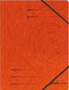 Eckspanner A4 Karton mandarin