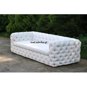 XXL Design Sofa Couch Polster 4 Sitzer Englische Chesterfield Samt Sofas Couchen