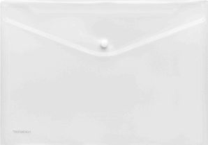 Dokumentenmappe A4 PP Druckknopf transparent