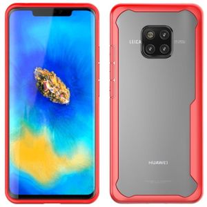 Handy Tasche f&#252;r Huawei Mate 20 Pro Schutz H&#252;lle Panzer Bumper Case Cover Rot