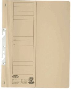Einhakhefter kfm. Heftung Manilakarton (RC) 250 g qm A4 240 x 305mm chamois