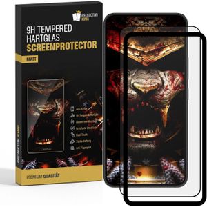 6x 9H Panzerglas f&#252;r Samsung Galaxy S24 FULL COVER matt Anti-Reflex entspiegelt mit Montagehilfe echtes Tempered Glass Panzerfolie Displayschutz Schutzglas Hartglas Schutzfolie Screen-Protector