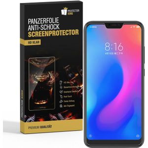 3x Panzerfolie f&#252;r Xiaomi Redmi Note 6 Pro ANTI-SCHOCK Displayschutzfolie KLAR