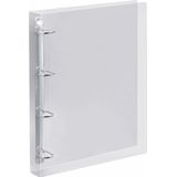 Ringbuch A4 Crystal 25mm 4 Ringe transparent