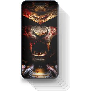 6x FULL COVER Displayschutzfolie f&#252;r iPhone 15 Pro PREMIUM MATT ENTSPIEGELT Displayschutz Schutzfolie Folie