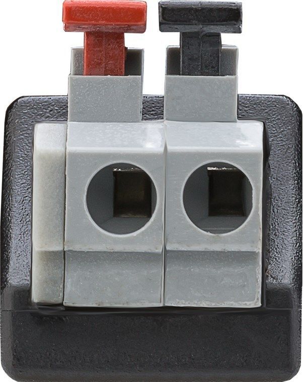 Terminal Block 2-pin &amp;gt; DC-Buchse (5.50 x 2.10 mm)