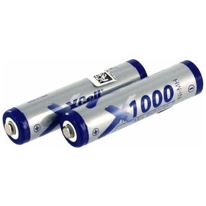 Akku f&#252;r Gigaset C430A NiMH 2x1,2 Volt 1000 mAh silberfarben