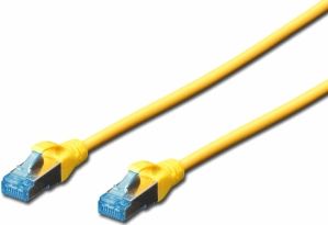 DIGITUS CAT 5e SF-UTP Patchk. Cu, PVC AWG 26 7, 3 m, GE