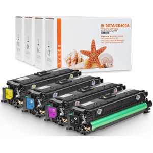 Gigao Toner-Set kompatibel zu HP LaserJet Enterprise 500 color M551xh (CE400X 401A 402A 403A)