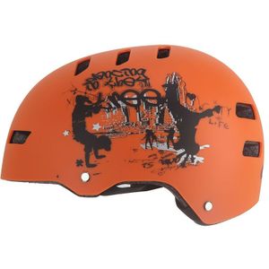 Fahrradhelm AERO Street orange matt