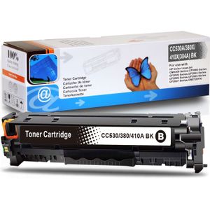 Gigao Toner f&#252;r HP Color LaserJet CM2720FXI MFP Tonerkassette Schwarz 4.400 Seiten kompatibel HP-304A, CC530A