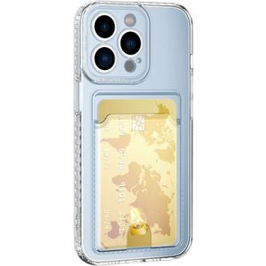 Schutzh&#252;lle f&#252;r iPhone 12 Pro Kamera Case Handyh&#252;lle Cover Tasche Transparent Smartphone Bumper (Kartensteckplatz-Kreditkarte-Geldscheine)