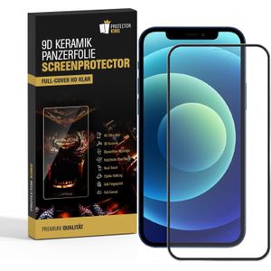 6x 9D Keramik-Glass f&#252;r iPhone 11 FULL COVER 3D KLAR Panzerfolie Displayschutz Schutzfolie Ceramic Screen-Protector
