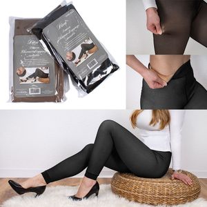 Da Thermo Leggings Laufhose Warm gef&#252;ttert Winter Fleece XS S