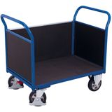 VARIOfit Dreiwandwagen mit Siebdruckplatte 1000kg Tragkraft 1595x765mm