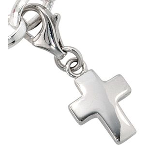 Einh&#228;nger Charm Kreuz 925 Sterling Silber rhodiniert