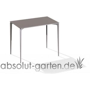 Tisch Allsize 130x80cm - Keramik (dunkelgr&#252;n schnee)