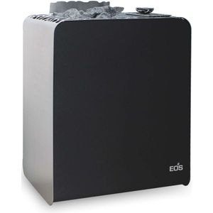 Eos Bi-O Organic W 6 kW Saunaofen mit Verdampfer Combiofen Anthrazit