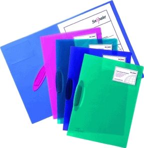 Cliphefter SwingFile bis 30 Blatt A4 electra farbig sortiert