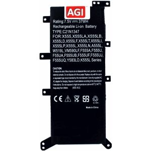Akku f&#252;r Asus F554 Li-Pol 7,6 Volt 4800 mAh schwarz
