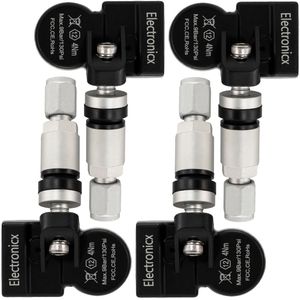 Reifendrucksensoren RDKS Sensoren Metallventil Silber f&#252;r Volvo S60 V70 XC70