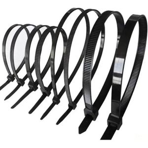 Profi Kabelbinder 100 500 1000 Stk. Sortiment Schwarz Wei&#223; Extrem Zugfest Nylon Schwarz L 150mm B 2,5mm 1000 St&#252;ck
