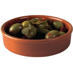 Tapasschalen Olympia Rustic | Terrakotta |13,4cm | 12 Schalen