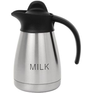 Thermoskanne Olympia MILK | 1 L | Edelstahl und Polypropylen | 4 Kannen