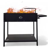 Mangal Batyr 60 Schaschlikgrill mit Ablage und Topfhalter