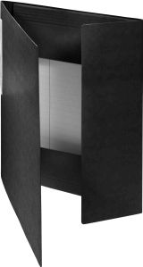 Sammelmappe A4 Karton 400g 16mm R&#252;cken schwarz