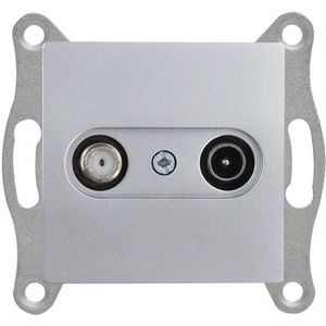SAT Dose 4dB Silber (RITA Metall Optik)